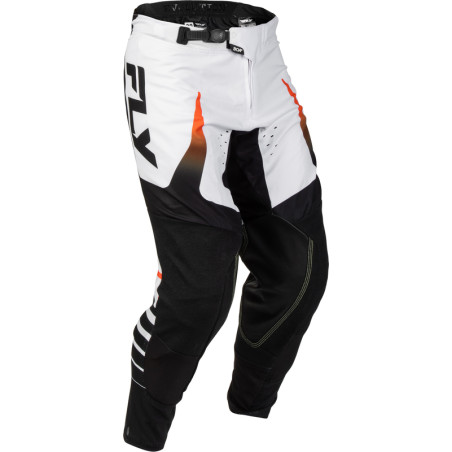 FLY RACING Evolution DST Bolt Pants - White/Black/Orange