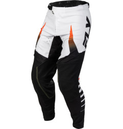Pantalon FLY RACING Evolution DST Bolt - blanc/noir/orange