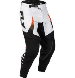 FLY RACING Evolution DST Bolt Pants - White/Black/Orange
