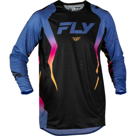 Camiseta FLY RACING Evolution DST Limited Edition Bolt - negro/azul/multi