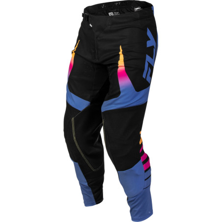 Pantalón FLY RACING Evolution DST Limited Edition Bolt - negro/azul/multi