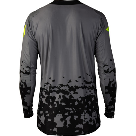 Camiseta FLY RACING Lite Flake - gris/Hi-Vis/negro