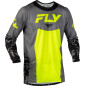 FLY RACING Lite Flake Jersey - Grey/Hi-Vis/Black