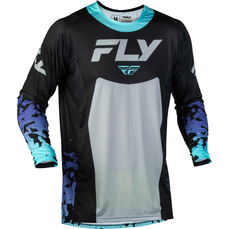 Camiseta FLY RACING Lite Flake - negro/gris/multi Camiseta FLY RACING Lite Flake - negro/gris/multi