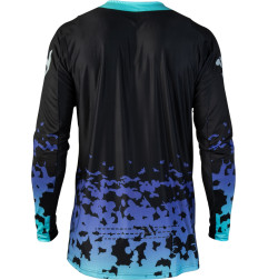 FLY RACING Lite Flake Jersey - Schwarz/Grau/Multi