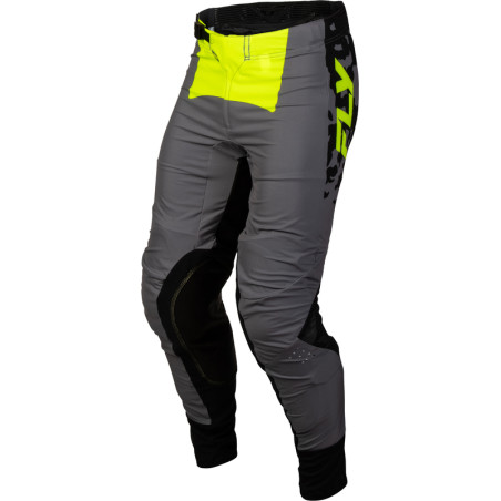 Pantalón FLY RACING Lite Flake - gris/Hi-Vis/negro