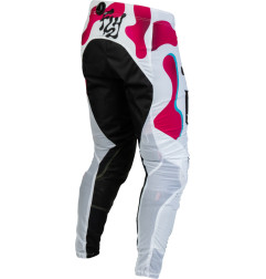 FLY RACING Lite Vibe Pants - White/Pink/Blue
