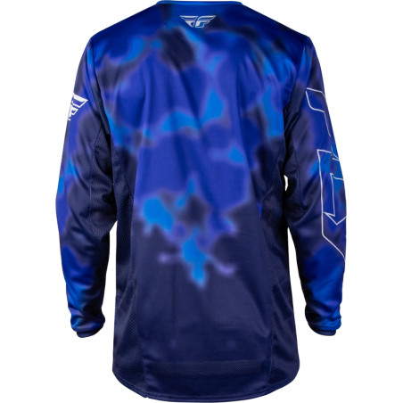 FLY RACING Kinetic Blur Jersey - Blau/Navy