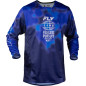 Maillot FLY RACING Kinetic Blur - bleu/Navy