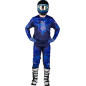 FLY RACING Kinetic Blur Jersey - Blau/Navy