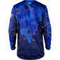 FLY RACING Kinetic Blur Jersey - Blau/Navy