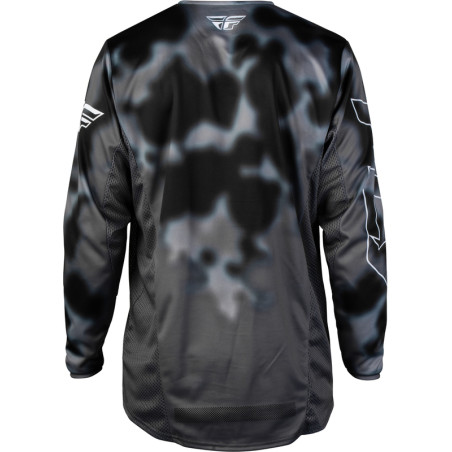 FLY RACING Kinetic Blur Jersey - Schwarz/Grau