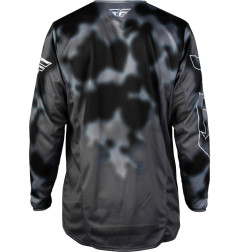 FLY RACING Kinetic Blur Jersey - Schwarz/Grau