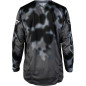 FLY RACING Kinetic Blur Jersey - Schwarz/Grau
