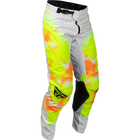 FLY RACING Kinetic Blur Hose - Weiß/Hi-Vis/Orange