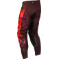 Pantalon FLY RACING Kinetic Blur - rouge/marron