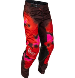 FLY RACING Kinetic Blur Pants - Red/Maroon