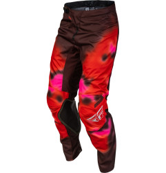 FLY RACING Kinetic Blur Pants - Red/Maroon