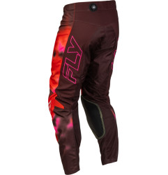 FLY RACING Kinetic Blur Pants - Red/Maroon