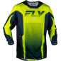 Maillot FLY RACING Kinetic Fade - Hi-Vis/Navy/blanc Maillot FLY RACING Kinetic Fade - Hi-Vis/Navy/blanc