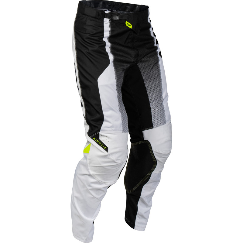 FLY RACING Kinetic Fade Pants - White/Black/Hi-Vis FLY RACING Kinetic Fade Pants - White/Black/Hi-Vis