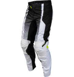 FLY RACING Kinetic Fade Pants - White/Black/Hi-Vis