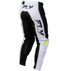 FLY RACING Kinetic Fade Hose - Weiß/Schwarz/Hi-Vis