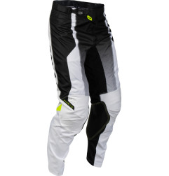 Pantalon FLY RACING Kinetic Fade - blanc/noir/Hi-Vis