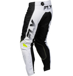 Pantalon FLY RACING Kinetic Fade - blanc/noir/Hi-Vis