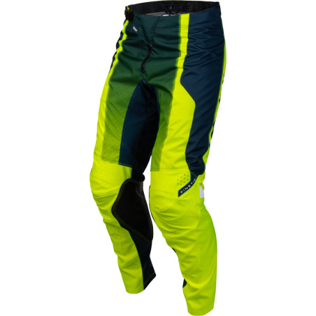 FLY RACING Kinetic Fade Pants - Hi-Vis/Navy/White