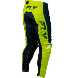 FLY RACING Kinetic Fade Pants - Hi-Vis/Navy/White