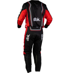 Maillot FLY RACING Kinetic DBK - noir/rouge/blanc