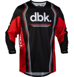 Maillot FLY RACING Kinetic DBK - noir/rouge/blanc