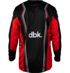 FLY RACING Kinetic DBK Jersey - Schwarz/Rot/Weiß