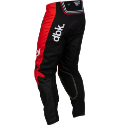 FLY RACING Kinetic DBK Hose - Schwarz/Rot/Weiß