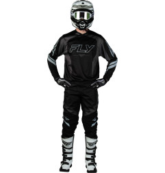 Camiseta FLY RACING F-16 Raze - negro/gris