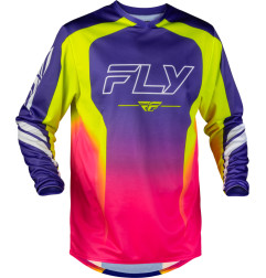 FLY RACING F-16 Raze Jersey - Purple/Red/Yellow
