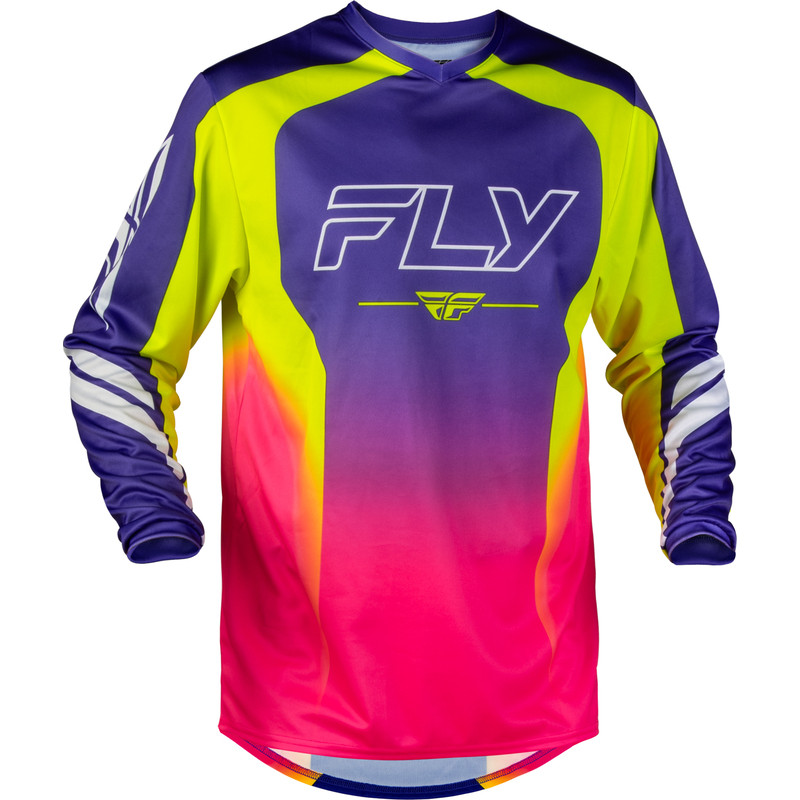 FLY RACING F-16 Raze Jersey - Purple/Red/Yellow FLY RACING F-16 Raze Jersey - Purple/Red/Yellow