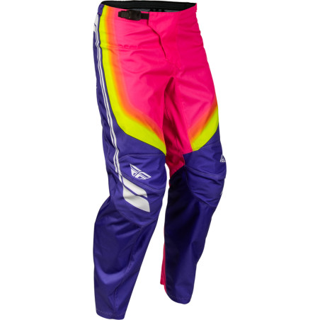 FLY RACING F-16 Raze Hose - Lila/Rot/Gelb
