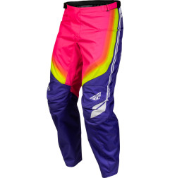 FLY RACING F-16 Raze Hose - Lila/Rot/Gelb