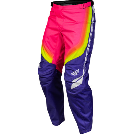 FLY RACING F-16 Raze Hose - Lila/Rot/Gelb
