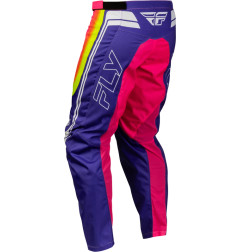 Pantalon FLY RACING F-16 Raze - violet/rouge/jaune
