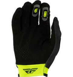 FLY RACING Lite Flake Gloves - Grey/Hi-Vis/Black