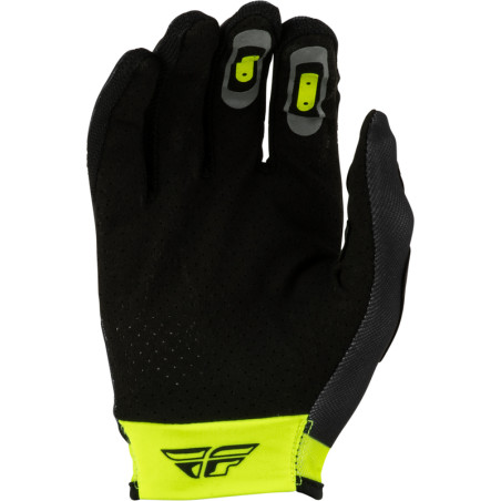 FLY RACING Lite Flake Gloves - Grey/Hi-Vis/Black