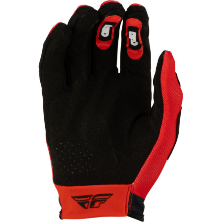 FLY RACING Lite Flake Handschuhe - Rot/Schwarz