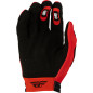 Guantes FLY RACING Lite Flake - rojo/negro