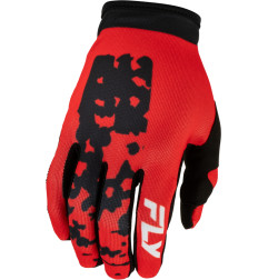 Guantes FLY RACING Lite Flake - rojo/negro