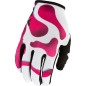 FLY RACING Lite Vibe Handschuhe - Weiß/Rosa/Blau