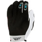 FLY RACING Lite Vibe Handschuhe - Weiß/Rosa/Blau