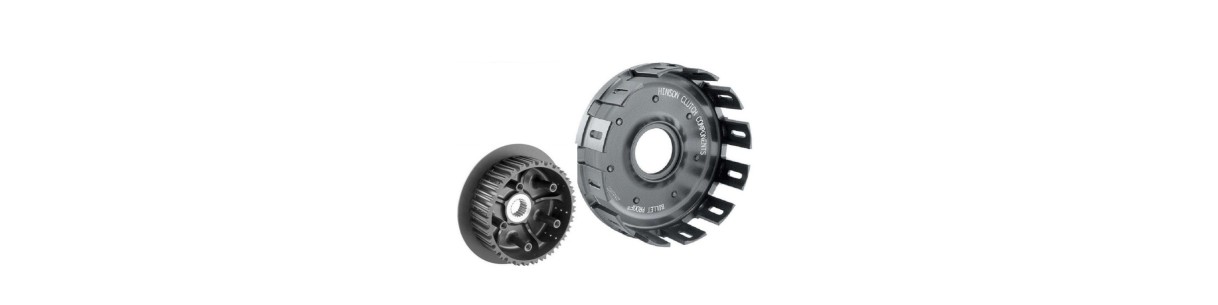 Clutch bell and nut for HONDA 2 strokes